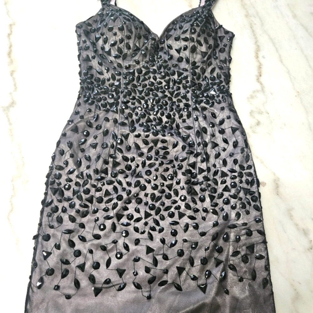COLORS DRESS, Embroidered and Beaded, Size 4, Prom Dress